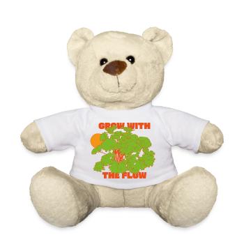 Grow with the Flow Statement - Teddy - Weiß - Vorne