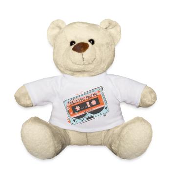 Mixtape de chansons tristes pour Heartbreak - Nounours - blanc - Devant