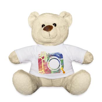 Photographie Photographie Appareil photo Photographe Design - Nounours - blanc - Devant