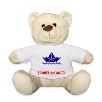 MISTRESS. THANK YOU. THANK YOU MISTRESS. GIFT - Teddy Bear - white - Front