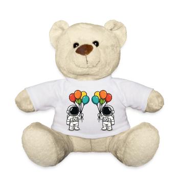 astronaut ballons 2 - Teddy - Weiß - Vorne