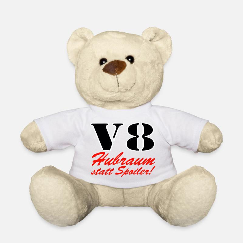 V8 Hubraum statt Spoiler ......................... - Teddy - Weiß