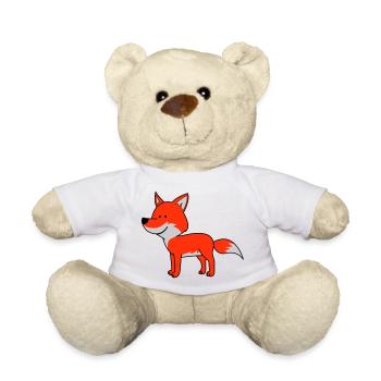 fuchs 02 - Teddy - Weiß - Vorne