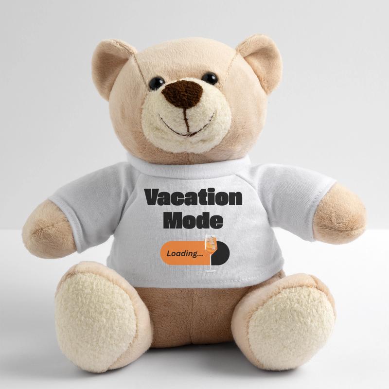 Vacation Mode On – Spritz mit Ladebalken (dunkel) Teddy