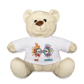 Heiß & Verrückt - Teddy - Weiß - Vorne