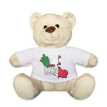 Latium Italien Retro Region Vintage Souvenir - Teddy - Weiß - Vorne
