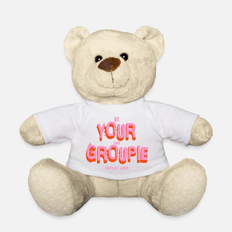Be your own Groupie! Selbstliebe  - Teddy - Weiß