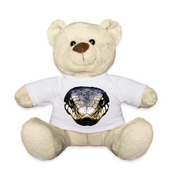 snake, python, cobra, rattlesnake, snakes - Teddy Bear - white - Front