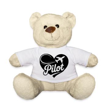 Pilot Herz Design - Teddy - Weiß - Vorne