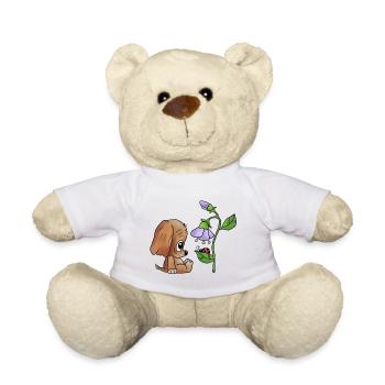 Hund_und_Blume - Teddy - Weiß - Vorne