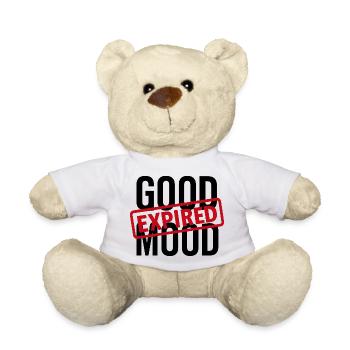 GOOD MOOD EXPIRED - Teddy - Weiß - Vorne