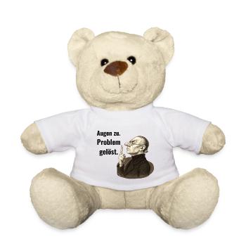 Stiller Rat Vintage-Illustration - Teddy - Weiß - Vorne