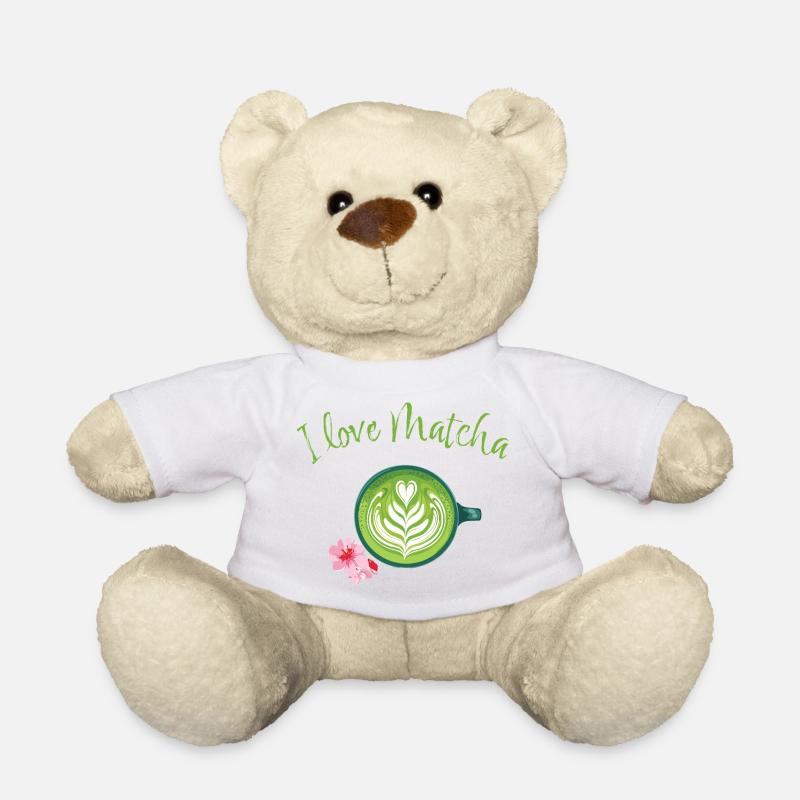 Matcha love - Teddy - Weiß