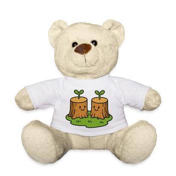 Neues Wachstum, gleiche Wurzeln - Teddy - Weiß - Vorne