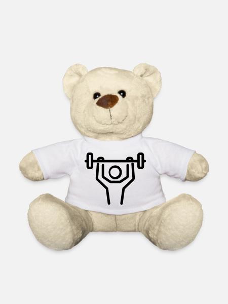 musculation - Nounours - blanc