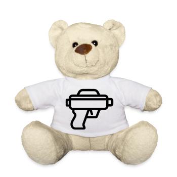 pistolet à eau - Nounours - blanc - Devant