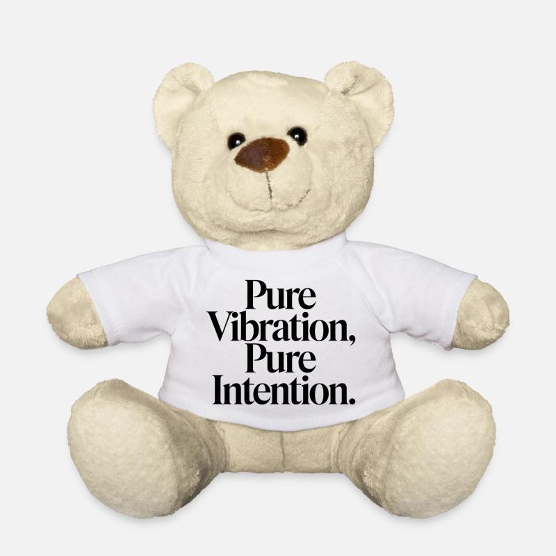 Vibrations pures, intentions claires - Nounours - blanc
