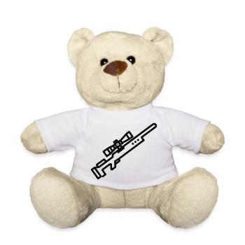 Sniper - Nounours - blanc - Devant