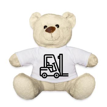 Gabelstapler - Teddy - Weiß - Vorne
