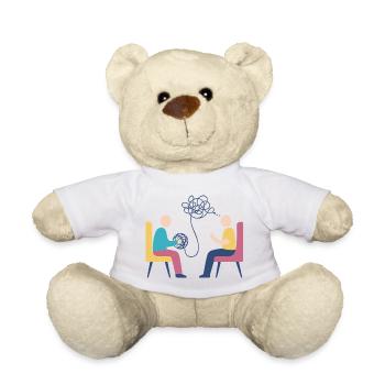 Psychothérapie – Conception de la santé mentale - Nounours - blanc - Devant