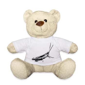 Sauterelle / Sauterelle / Noir graphique - Nounours - blanc - Devant