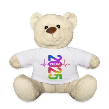Enfant scolaire 2026 - Inscription scolaire - Première année ECG - Nounours - blanc - Devant