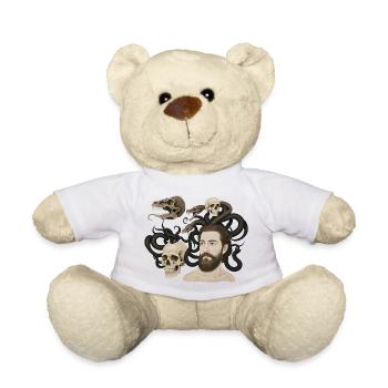 THE DAMNED #2 - dark hell - Teddy Bear - white - Front