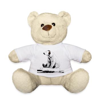 Arctic Beats - Teddy Bear - white - Front