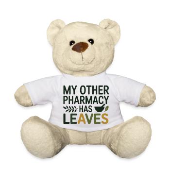 Herbalist My Other Pharmacy Has Leaves Profession - Teddy Bear - white - Front