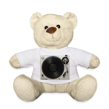 Plattenspieler Grammophon Vinyl-Schallplattenspiel - Teddy - Weiß - Vorne