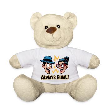 Toujours le duo rival - Nounours - blanc - Devant