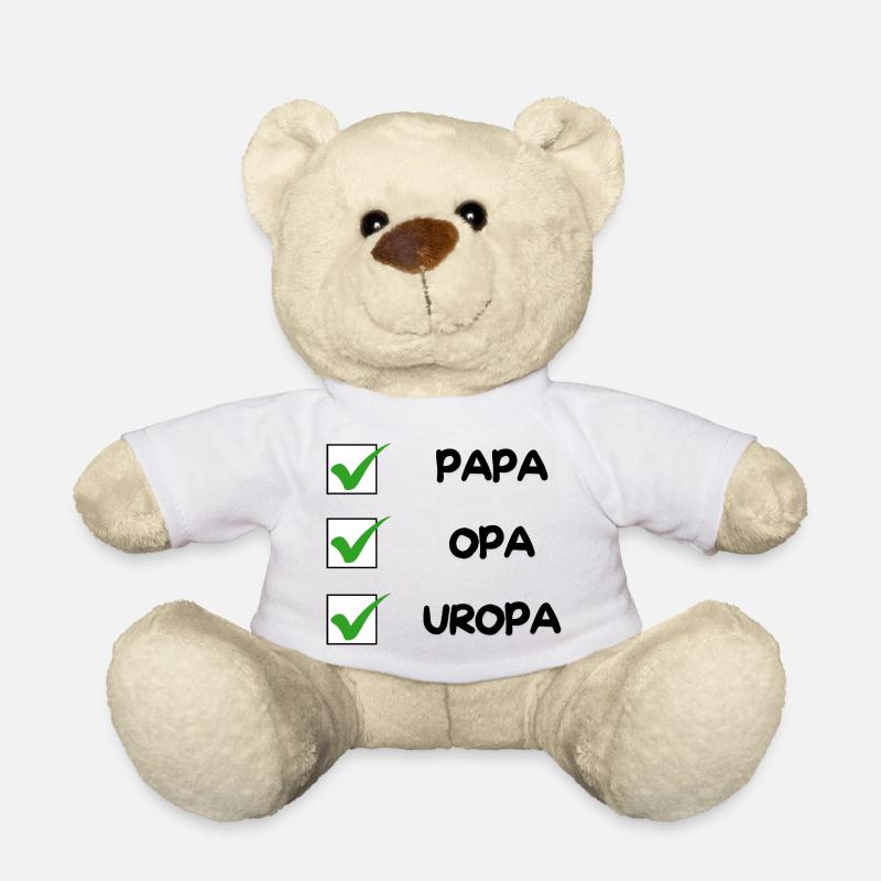 Liste de contrôle de l’UROPA - Nounours - blanc