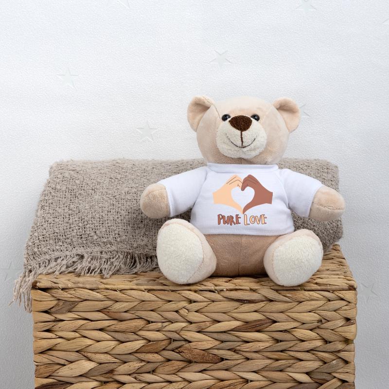 Reine Liebe Herzhand Design Teddy