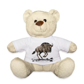 Gnu-Lauf - Teddy - Weiß - Vorne