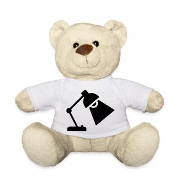  Schreibtischlampe Silhouette - Teddy - Weiß - Vorne