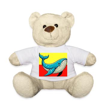 Wal - Teddy - Weiß - Vorne