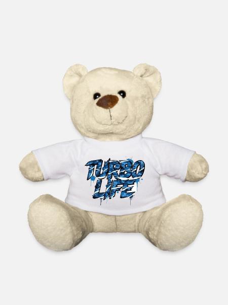 Turbo Life Camo Street Tuning Style - Teddy - Weiß