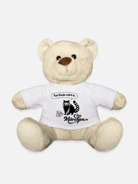 Frère Raton laveur - Nounours - blanc