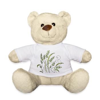 Blumen - Teddy - Weiß - Vorne