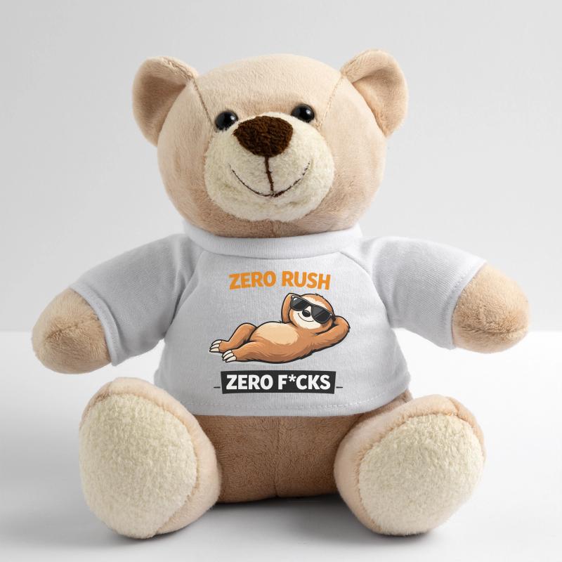 Zero Rush Sloth Chill Slogan Nounours