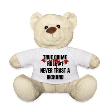 True Crime Richard - Teddy - Weiß - Vorne