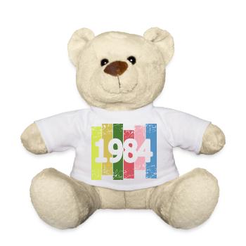 Lustig 1984 - Teddy - Weiß - Vorne