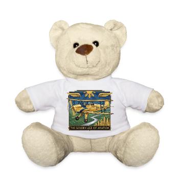 Golden Age of Aviation – The Spirit of the Pioneers - Teddy Bear - white - Front