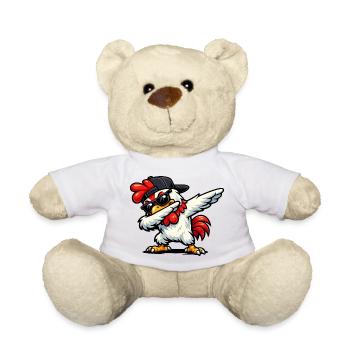 Dab Rooster - Nounours - blanc - Devant