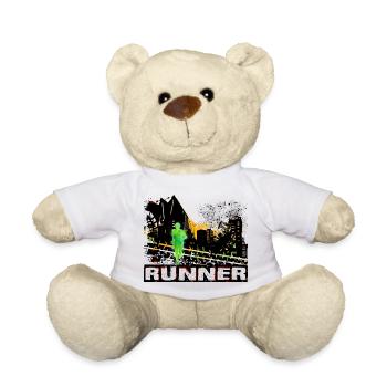 Runner - Teddy Bear - white - Front