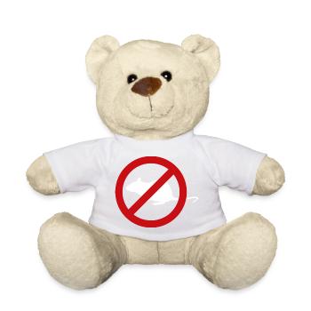 No Mice Emblem-Grafik - Teddy - Weiß - Vorne