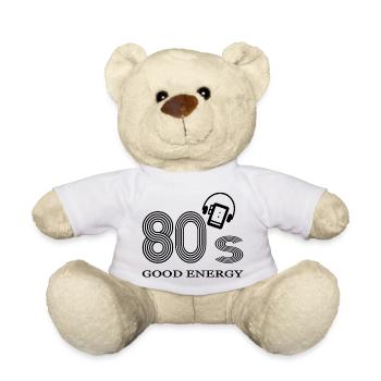 80er Jahre - Teddy - Weiß - Vorne