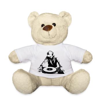 Dessin de DJ - Nounours - blanc - Devant