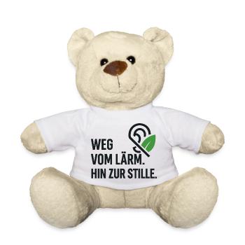Ruheweg: Von Lärm Zur Stille - Teddy - Weiß - Vorne