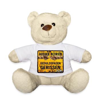Außer Betrieb Geduld - Teddy - Weiß - Vorne